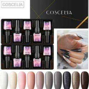 10 kleuren Gellak - Gel Nagellak - Gellakset - Nagelset - Manicureset - 10 kleuren Gel Polish - Gelnagels - Nagellak - Gelnagel kit