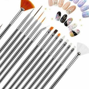 15 stuks nail art penselen tools