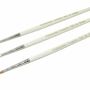 3x Professional Cosmetics Nail Art Striper Borstel fineliner manicure multipack