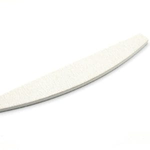 50 x Half Moon Zebra Nagel Vijl 100-180 grit