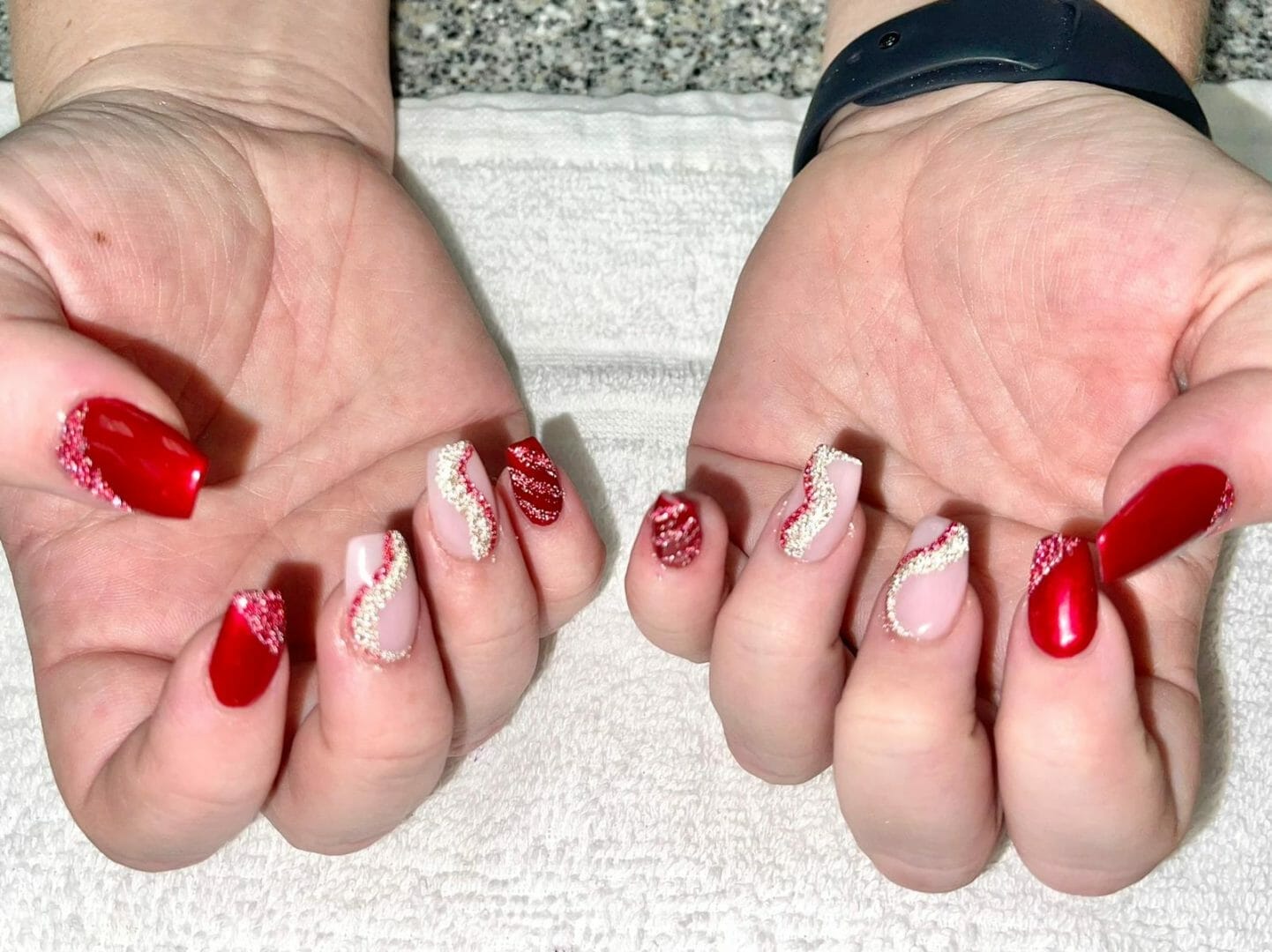 7 gelnagels kerst