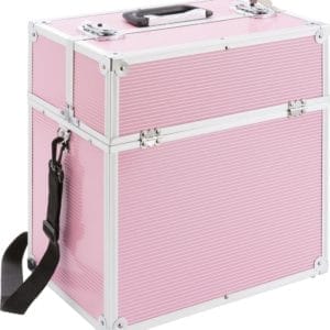 AREBOS Cosmeticakoffer Beauty Case Multikoffer 26 l Roze