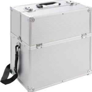 AREBOS Cosmeticakoffer Beauty Case Multikoffer 26 l Zilver