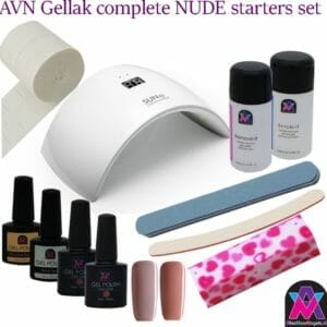 AVN Gellak complete NUDE starters set