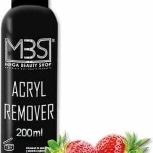 Acryl remover (200 ml) met aardbeiengeur - Acryl nagels remover- Nail remover