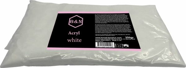 Acryl - white - 250 gr | B&N - acrylpoeder