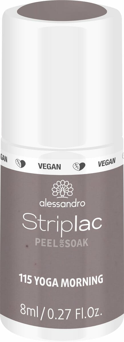 Alessandro striplac peel or soak - gellak - 115 yoga morning - 8 ml