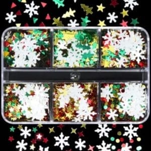 AliRose - Decoratieve Glitter - DIY - Nagel Glitter - Multifunctioneel - Kerstmis - Kerst - Cadeau