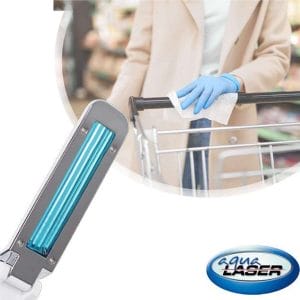 Aqua Laser Uv-Lamp Sterilisator - Klein & Compact - Gemakkelijk Desinfecteren
