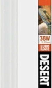 Arcadia Euro-Range Desert 10% Uv T8 Lamp 105Cm 38 Watt