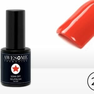 Awesome #29 Rood Gelpolish - Gellak - Gel nagellak - UV & LED