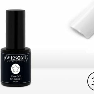 Awesome #34 Wit Gelpolish - Gellak - Gel nagellak - UV & LED