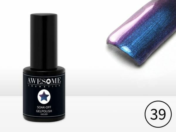 Awesome #39 kameleon gelpolish - gellak - gel nagellak - uv & led