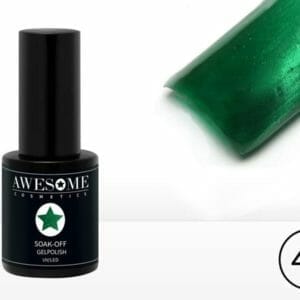 Awesome #42 Cat-Eye Zee Groen - Blauw Magneet - Magnetic Gelpolish - Excl. Cat-Eye Magneet Stick -Gellak - Gel nagellak - UV & LED