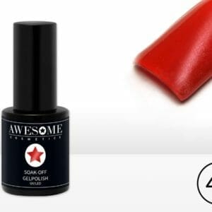 Awesome #44 Cat-Eye Warm Rood Magneet - Magnetic Gelpolish Excl. Cat-Eye Magneet Stick- Gellak - Gel nagellak - UV & LED