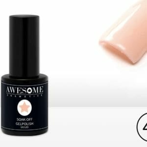 Awesome #49 Pastel Zalm nude Gelpolish - Gellak - Gel nagellak - UV & LED