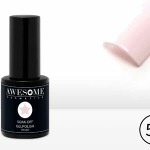 Awesome #51 Pastel Zacht roze nude Gelpolish - Gellak - Gel nagellak - UV & LED