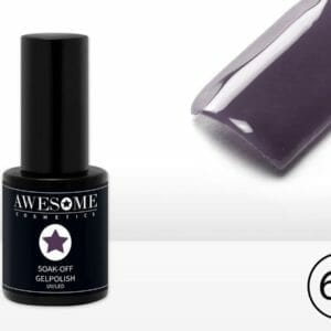 Awesome #69 Donker Paars Gelpolish - Gellak - Gel nagellak - UV & LED