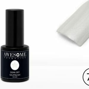 Awesome #73 - Parelmoer Wit - Gelpolish - Gellak - Gel nagellak - UV & LED