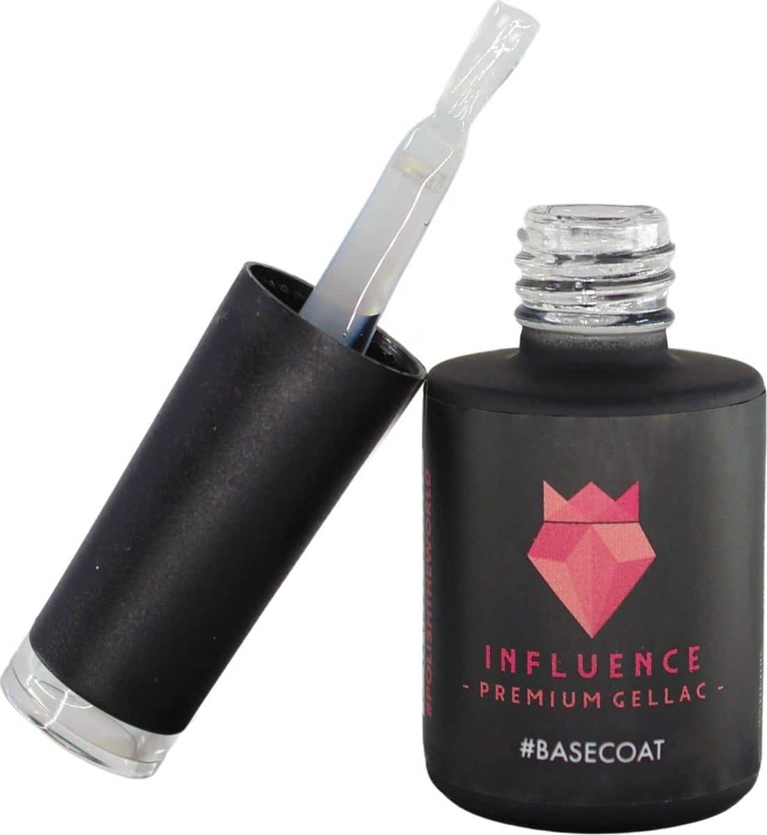 #basecoat - influence gellac - uv gellak - gel nagellak - gellac - kado vrouw - valentijns cadeau - kado voor haar - base coat - 10 ml #basecoat - influence gellac - uv/led gellak - gel nagellak - gel lak - startersset - transparant - 10 ml