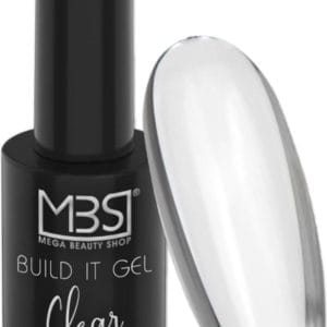 BIAB Gel- Build It Gel- 10ML-Builder in a Bottle- MBS- Clear- gelnagels