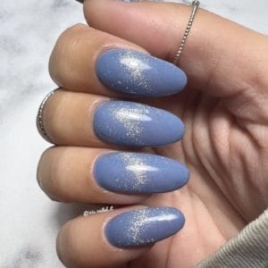 BIMA Nails - Gellak Nagel Stickers - Gel Nagel Wraps - Nail Art - Blue Cat Eye