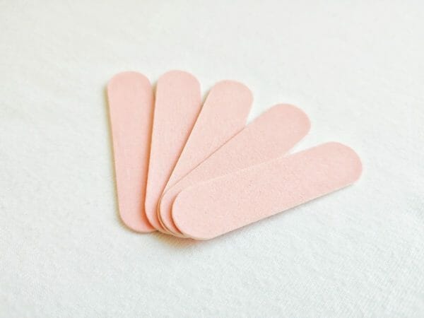 Baby zand nagelvijltjes roze - nagelvijltje baby nagelvijl nagels kraamweek - kraamzorg nageltjes nagel vijl vijltje vijltjes kraamtijd