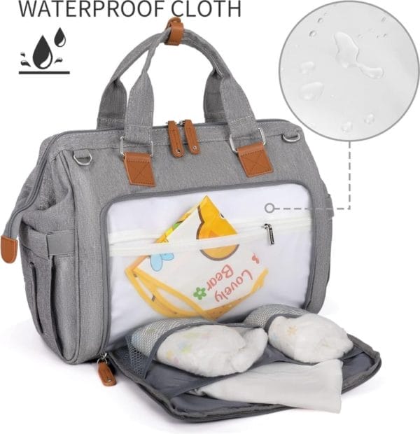Babycommode rugzak luiertas rugzak - diaper bag backpack, large capacity diaper bag