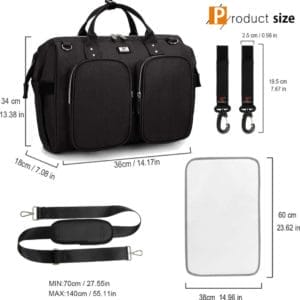 Babycommode Rugzak Luiertas Rugzak - diaper bag backpack, large capacity diaper bag