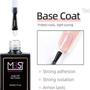 Base Gel PRO - gel polish - Base coat - 15ML - Gel nagellak - Gellak - Transparant