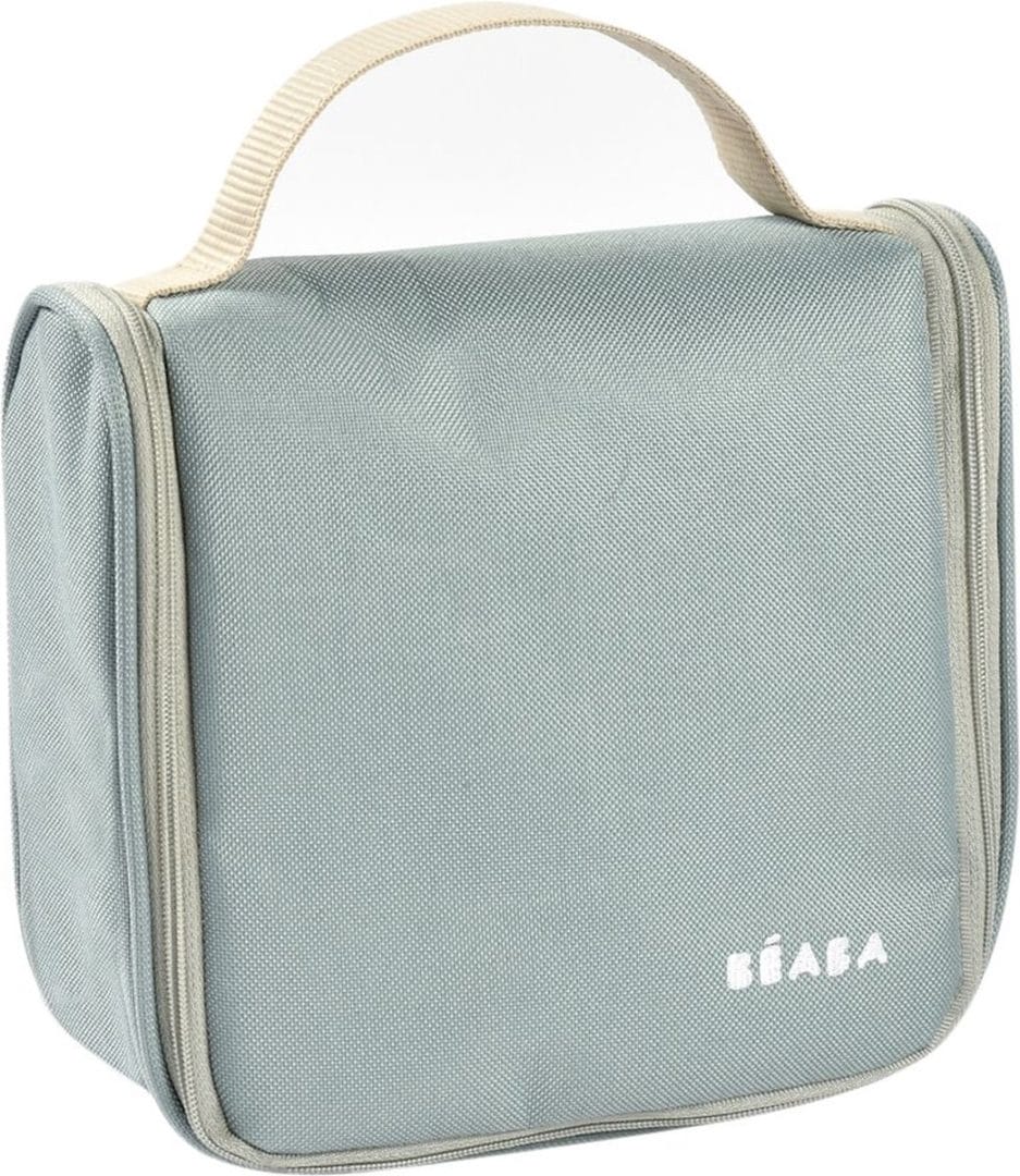 Béaba toilettas ophangbaar incl. 9 accessoires groen Béaba toilettas ophangbaar incl. 9 accessoires groen