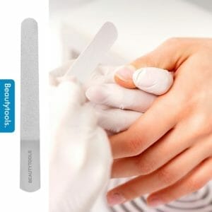 BeautyTools Nagelvijl - Manicure/Pedicure Nagelvijl met Fijne Korrel - Diamantvijl - Dubbelzijdige (15 cm) - (NF-1079)