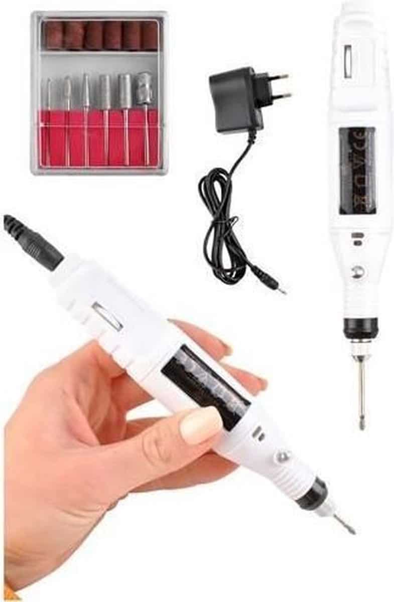 Beautylushh elektrische nagelvijl freesmachine wit #8946 Beautylush elektrische nagelvijl freesmachine wit #8946