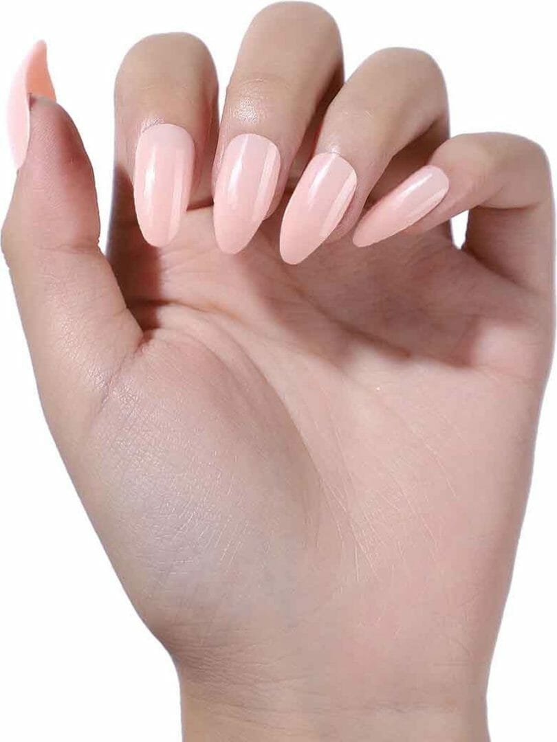 Blush - nail tabs - press on nails - nep nagels - plak nagels Blush - nail tabs - press on nails - nep nagels - plak nagels