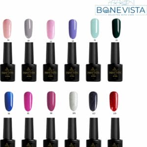 Bone Vista Gellak 12-delige Set - Gel Naggellak - Gel Naggellak - 8ML