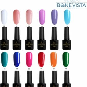 Bone Vista Gellak 12-delige Set - Gel Naggellak - Gel Naggellak - 8ML