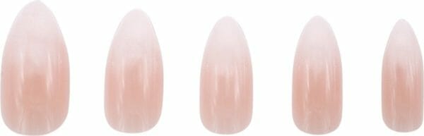 Boozyshop ® nepnagels ombre nude - plaknagels - 24 stuks - kunstnagels - press on nails - manicure - nail art - plaknagels met lijm - french nails