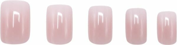 Boozyshop ® nepnagels ombre soft pink - plaknagels roze - 24 stuks - kunstnagels - press on nails - manicure - nail art - plaknagels met lijm - french nails