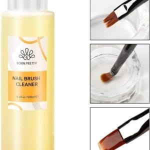 Born Pretty - Penselenreiniger - 500 ml - Brush cleaner - Penselen reiniger - Brushcleaner - Kwasten reiniger - Penseel reiniger - Brush cleaner acryl - Brush cleaner gel - Brush cleansing - Brush cleaner nagels - Brush cleaner gelnagels