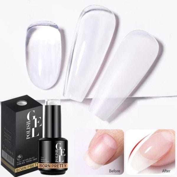 Born pretty - rubber base - 1 stuk - rubberbase - rubber base gellak - rubber base coat - rubber base gel - rubber base coat gel - rubberbase set - rubber base set