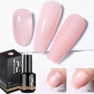 Born Pretty - Rubber base - 1 stuk - Rubberbase - Rubber base gellak - Rubber base coat - Rubber base gel - Rubber base coat gel - Rubberbase set - Rubber base set