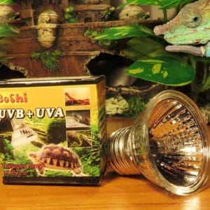 Boshi terrarium lamp halogeen 50W E27 UV-A en UV-B stralen reptiellamp verlichting
