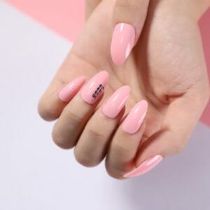 Boss Babe - Nail Tabs - Press on Nails - Nep Nagels - Plak Nagels Roze