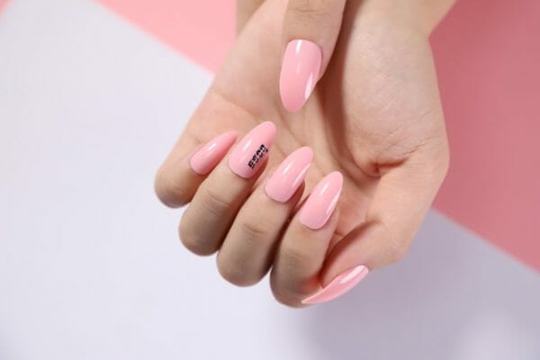 Boss babe - nail tabs - press on nails - nep nagels - plak nagels roze