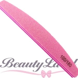 Buffer Halfmoon Vijl 100/180 - Roze 10st.