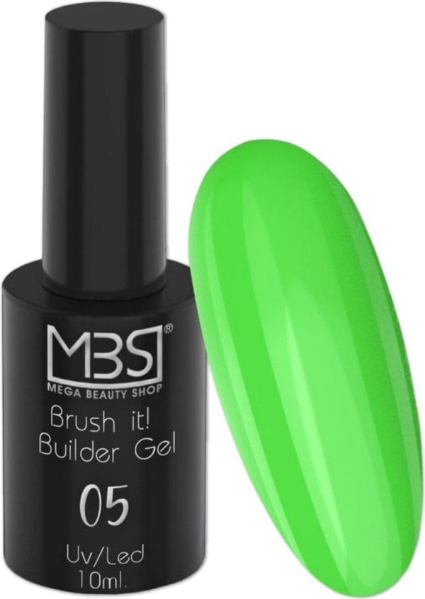 Build it gel- biab gel - builder- gelnagels- groen - 10ml- uv/led