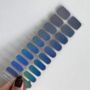 By Emily® Gel Nail Wraps & Gellak Stickers - Luminous Luster - Nagelstickers - Gel Nagel Folie - DIY Manicure - Langhoudende Nail Art - UV LED Lamp Vereist - Trendy Designs - SpringNails- Lente - Nagels Inspiratie - Veilig voor Nagels - 20 Stickers