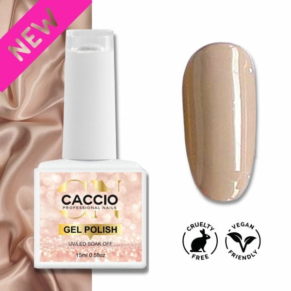 Caccio® gellak - 10 nude colors 15ml - gelnagels - uv/led gel nagellak - hoge pigment - hoge kwaliteit - professioneel gebruik - nagelstudio