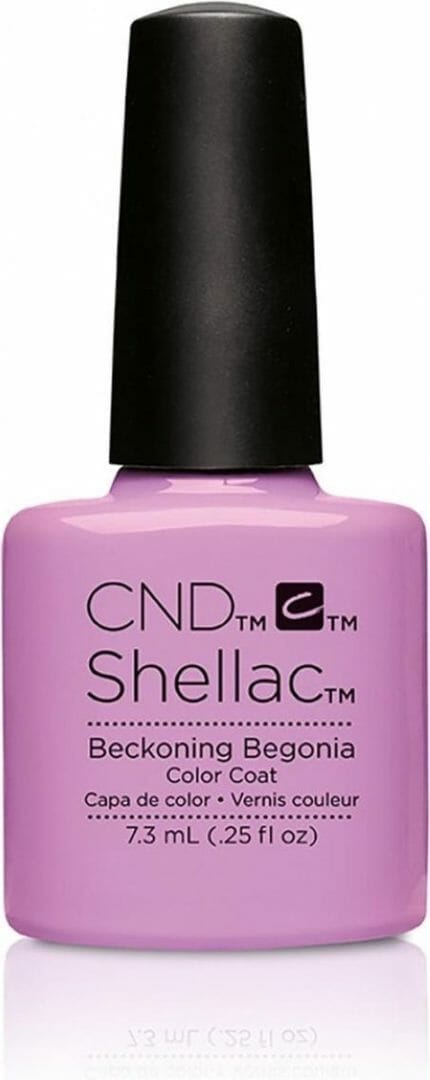 CND - Colour - Shellac - Gellak - Beckoning Begonia - 7,3 ml