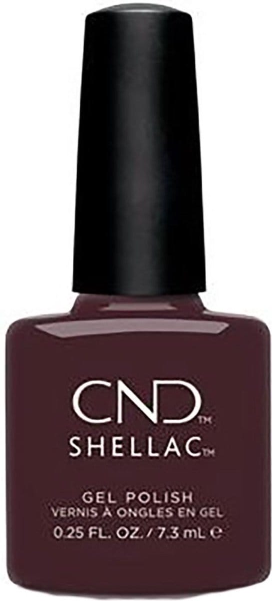 CND - Colour - Shellac - Gellak - Black Cherry - 7,3 ml